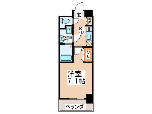 シェモア藤井寺駅前の物件間取画像